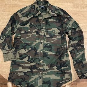 Army style utility jacket